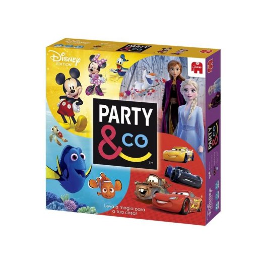 Juego de Mesa Diset Party & Co Disney para 3-20 Jugadores
