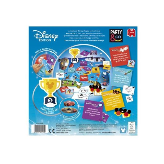 Juego de Mesa Diset Party & Co Disney para 3-20 Jugadores
