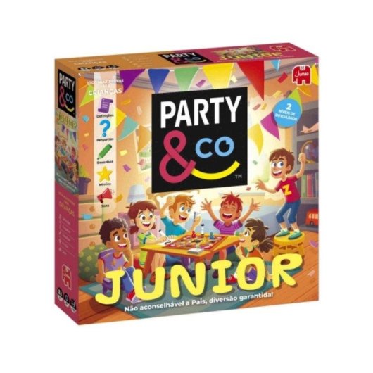 Juego de mesa Diset Party & Co Junior 4-20 Jugadores Edad 8-13