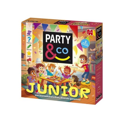 Juego de mesa Diset Party & Co Junior 4-20 Jugadores Edad 8-13
