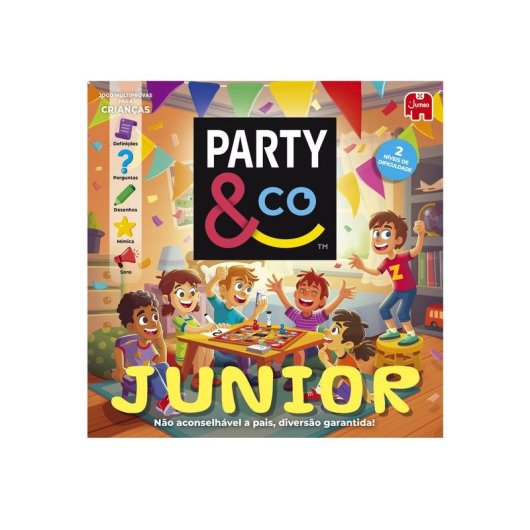 Juego de mesa Diset Party & Co Junior 4-20 Jugadores Edad 8-13