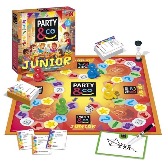 Juego de mesa Diset Party & Co Junior 4-20 Jugadores Edad 8-13