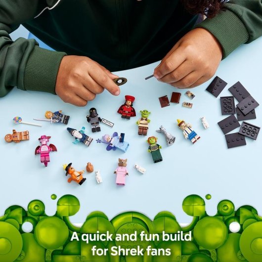LEGO Minifigures Edición Shrek Minifigura Aleatoria 71053 7 piezas