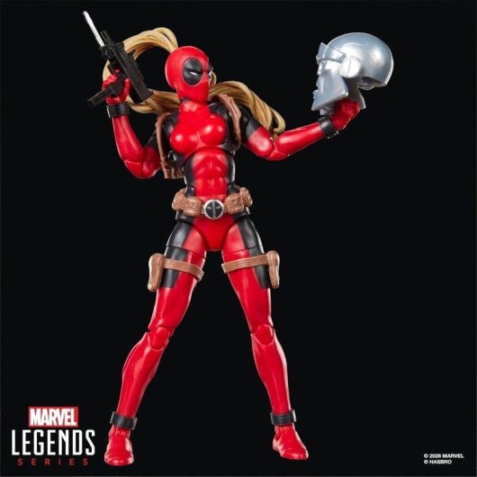 Figur Hasbro Lady Deadpool Marvel Legends artikulierte 15 cm