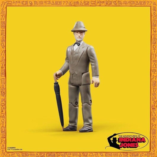 Figurine Hasbro Henry Jones Sr. Indiana Jones articulée 9,5 cm