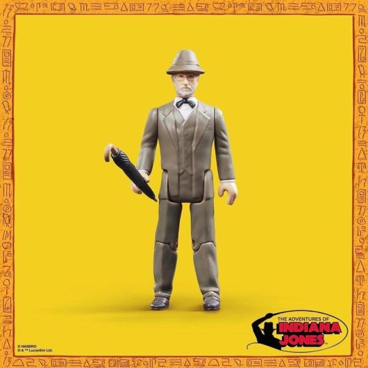 Figurine Hasbro Henry Jones Sr. Indiana Jones articulée 9,5 cm