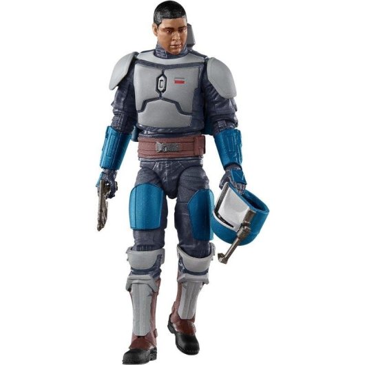 Figurine Hasbro Mandalorian Fleet Commander Star Wars articulée 9,5 cm