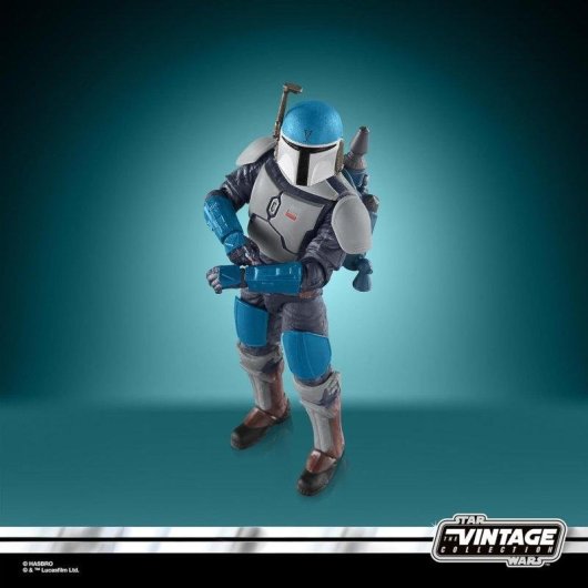 Figurine Hasbro Mandalorian Fleet Commander Star Wars articulée 9,5 cm