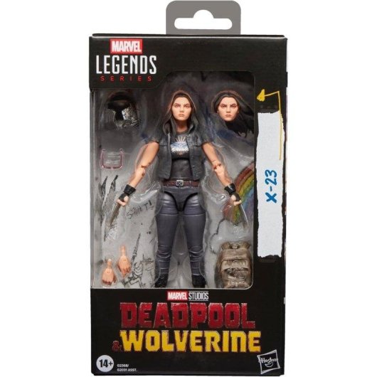 Figura articulada Hasbro X-23 Deadpool & Wolverine Marvel Legends 15 cm