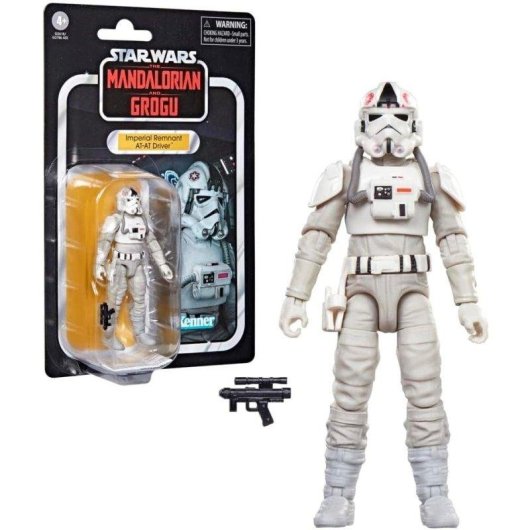 Figura Hasbro Star Wars Vintage Conductor imperial AT-AT 9,5 cm