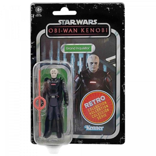 Figura coleccionable Hasbro Gran Inquisidor Star Wars Obi-Wan Kenobi retro articulada