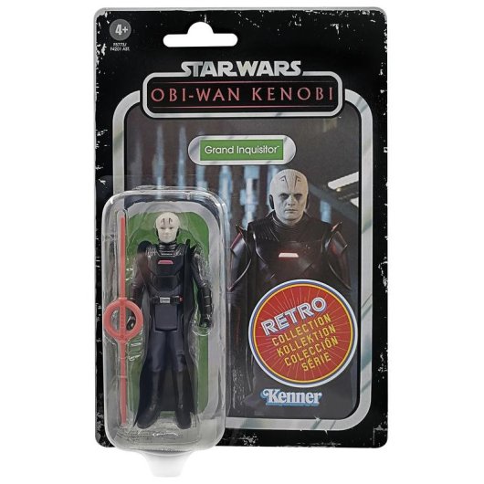 Figura coleccionable Hasbro Gran Inquisidor Star Wars Obi-Wan Kenobi retro articulada