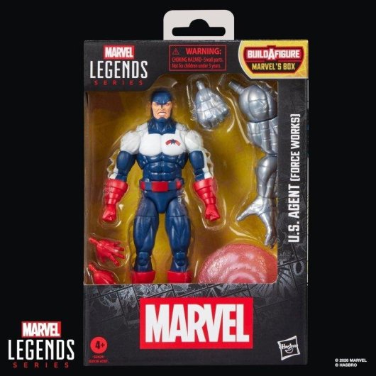 Figura de Acción Hasbro U.S. Agent (Force Works) Marvel Legends 15 Cms