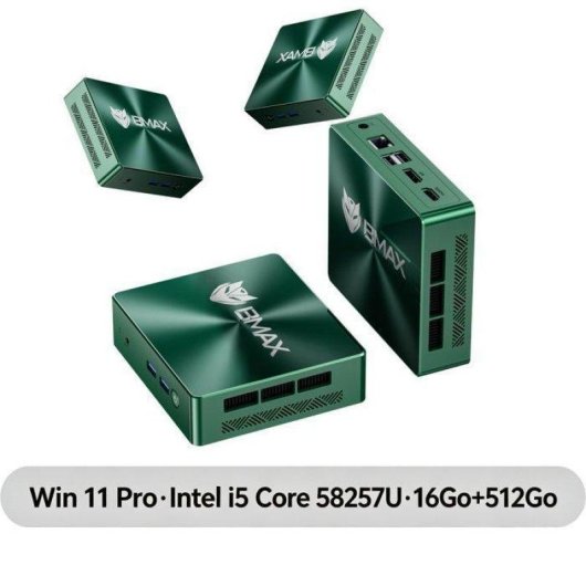 Mini PC BMAX B6 Turbo Intel Core i5 8257U 16GB 512GB SSD Iris Plus 645 Windows 11