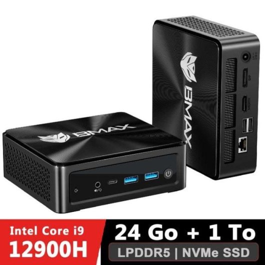 Mini PC BMAX MaxMini B9 Power Intel Core i9-12900H 24GB 1TB SSD Iris Xe Windows 11