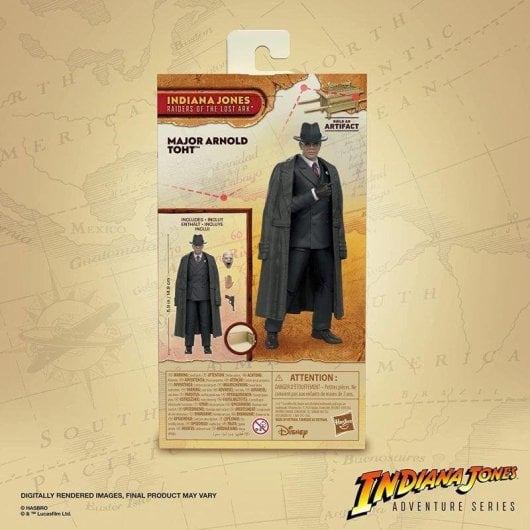 Figure articulee Hasbro Major Arnold Toht Indiana Jones 15 cm