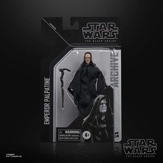 Figura de acción Hasbro Star Wars The Black Series Emperador Palpatine 15 cm