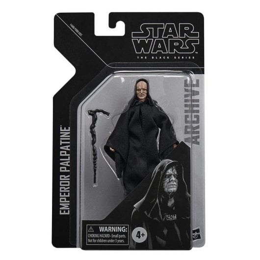 Figura de acción Hasbro Star Wars The Black Series Emperador Palpatine 15 cm