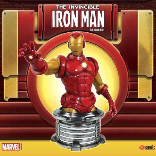 Figure Semic Iron Man Invincible 1:6 Harz