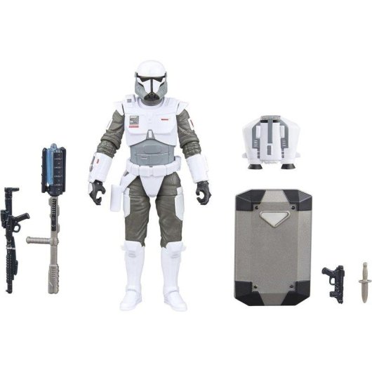 Figura Hasbro Imperial Armored Commando Star Wars Mandalorian Vintage Collection Articolata 9,5 cm