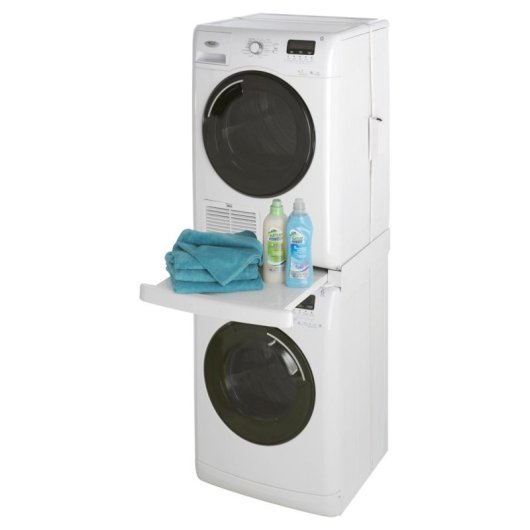 Kit Adaptador Secadora Lavadora Whirlpool Bandeja Removível Universal