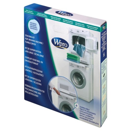 Kit Adaptador Secadora Lavadora Whirlpool Bandeja Removível Universal