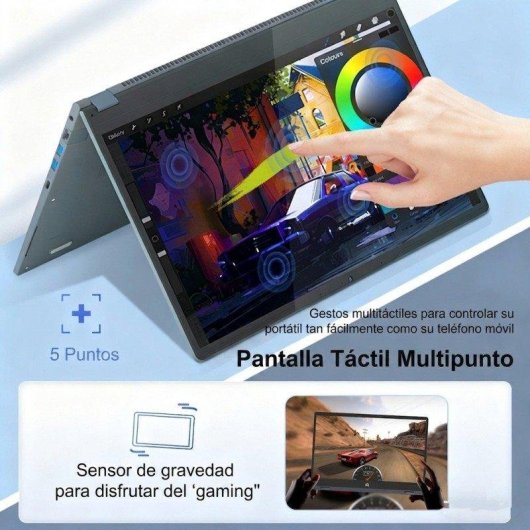 Portátil Ninkear YBOOK15 15,6" AMD Ryzen 3 3200U 16GB 512GB SSD Vega 3 Windows 11 Pro
