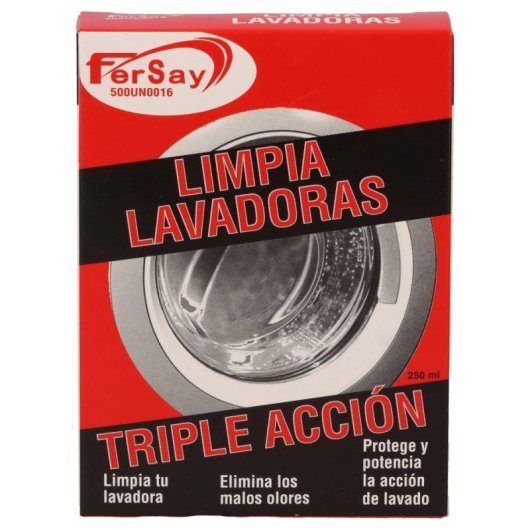 Limpiador Lavadoras Fersay Triple Acción 250 ml