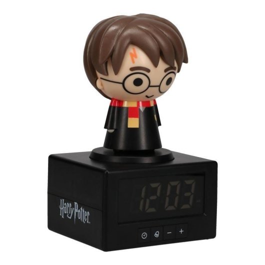 Relogio Despertador Digital Harry Potter Icon LUMOS