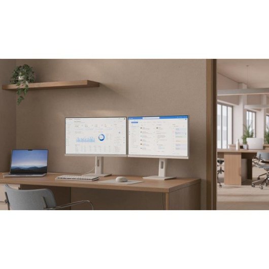 Monitor JAPANNEXT 23,8" QHD IPS USB-C 65 W KVM blanco