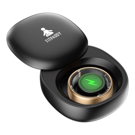 Anillo inteligente FITPADDY FitRing XL Bluetooth IP68 Autonomía 3 días iOS/Android Oro