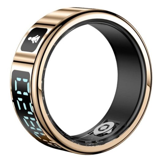 Anillo inteligente FITPADDY FitRing XL Bluetooth IP68 Autonomía 3 días iOS/Android Oro