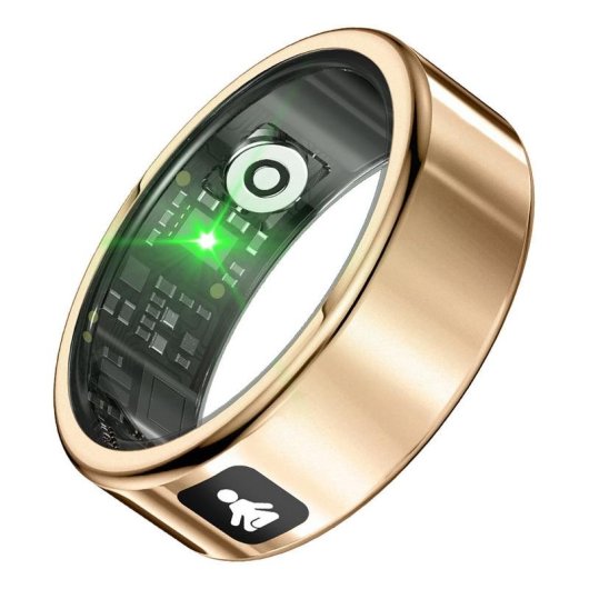 Anillo inteligente FITPADDY FitRing XL Bluetooth IP68 Autonomía 3 días iOS/Android Oro