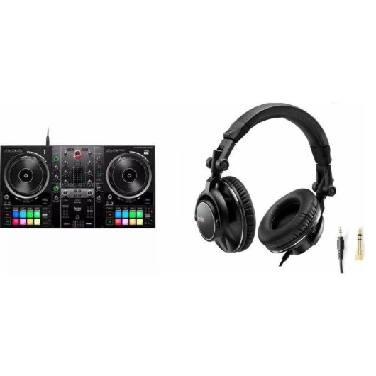 Kit Hercules DJ Control Inpulse 500 + Auriculares HDP DJ60