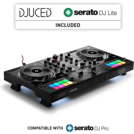 Kit Hercules DJ Control Inpulse 500 + Auriculares HDP DJ60