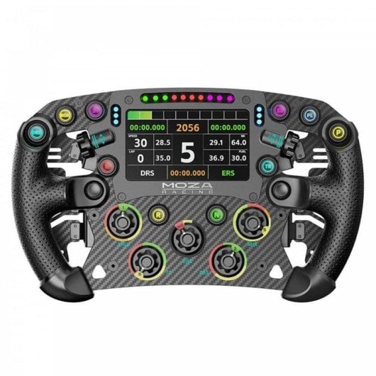 Kit Expert F1 Moza Racing Base R12 V2 Volant FSR2 Pedales CRP2