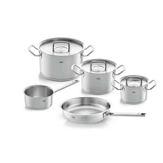 Batería de cocina Fissler Original Profi Collection 8 piezas Acero inoxidable