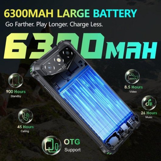 Oukitel G3 4G 4GB 64GB 6" Verde