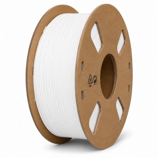 Filamento PLA Hamlet HP3DR-PLWH Blanco 1,75 mm 1 kg Fácil impresión