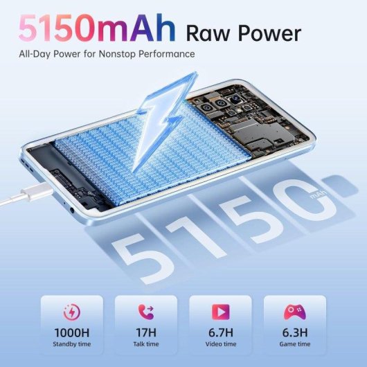 Oukitel C1 4G 4GB 128GB 6.52" Dorado