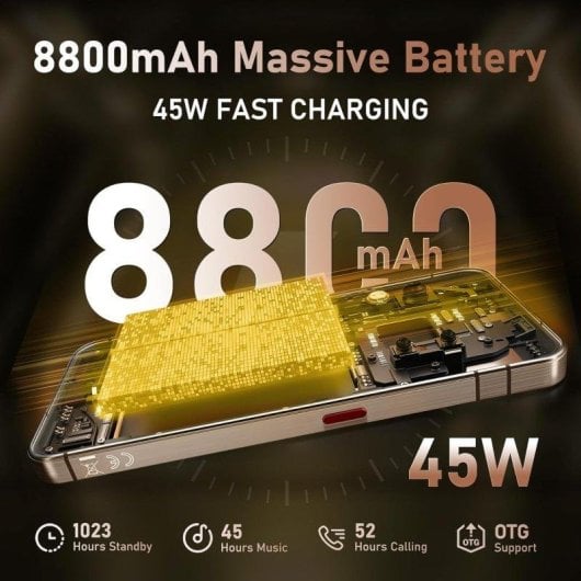 Oukitel WP200 Pro 5G 24GB 1TB 6.7" Vert