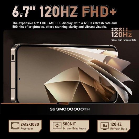 Oukitel WP200 Pro 5G 24GB 1TB 6.7" Vert