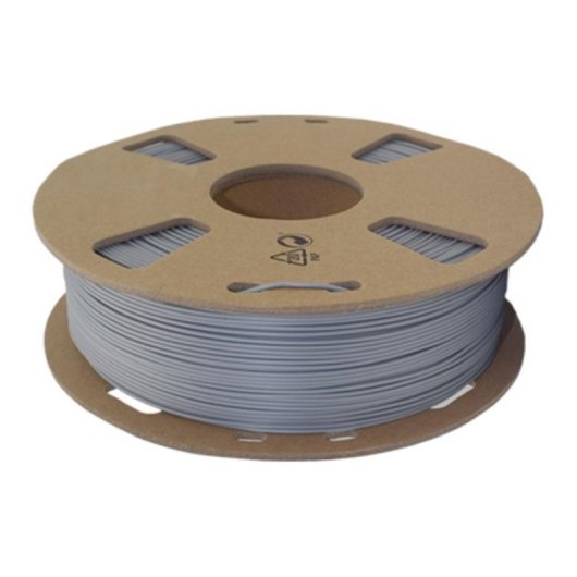 Filamento PLA Hamlet HP3DR-PLGY Gris 1,75 mm 1 kg para impresión 3D FDM