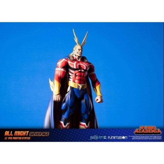 Figura All Might Silver Age Estatua My Hero Academia 28 Cms