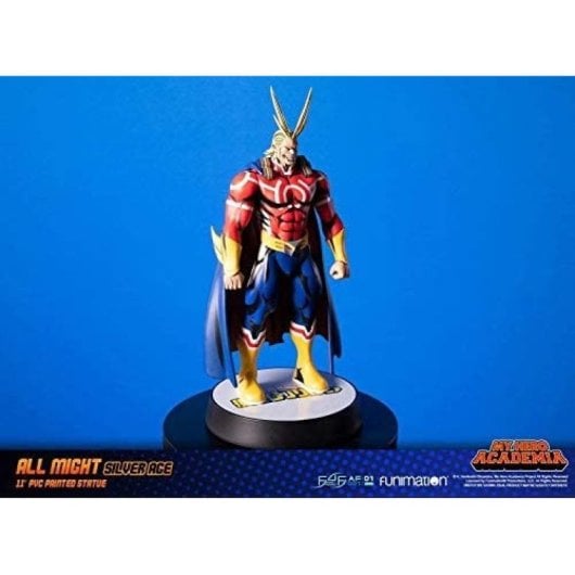 Figura All Might Silver Age Estatua My Hero Academia 28 Cms