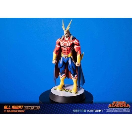 Figura All Might Silver Age Estatua My Hero Academia 28 Cms