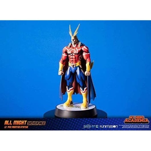 Figura All Might Silver Age Estatua My Hero Academia 28 Cms