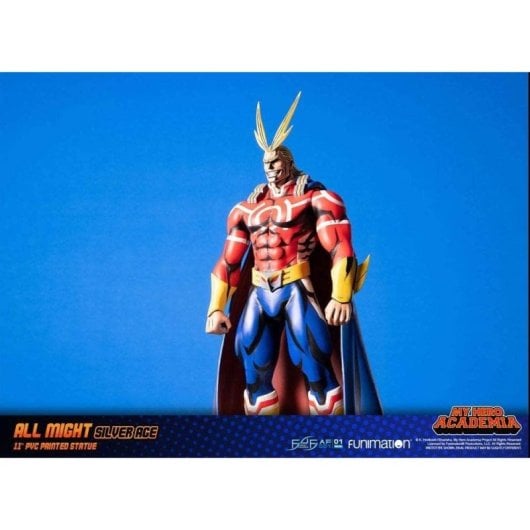 Figura All Might Silver Age Estatua My Hero Academia 28 Cms