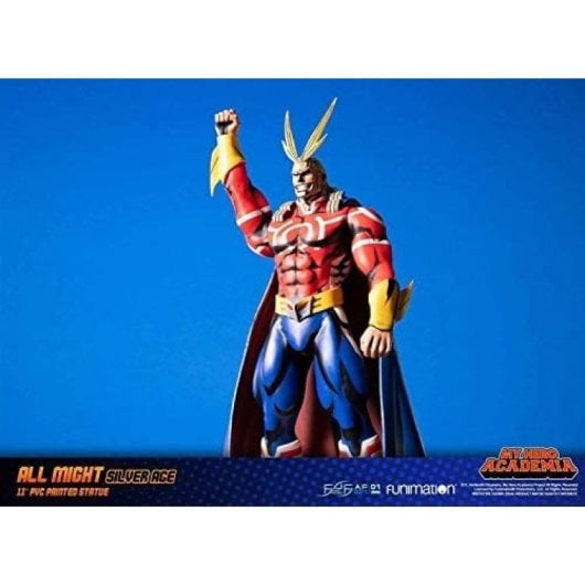 Figura All Might Silver Age Estatua My Hero Academia 28 Cms
