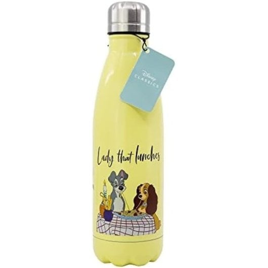 Botella Acero Inoxidable La Dama Y El Vagabundo Disney 780 Mls